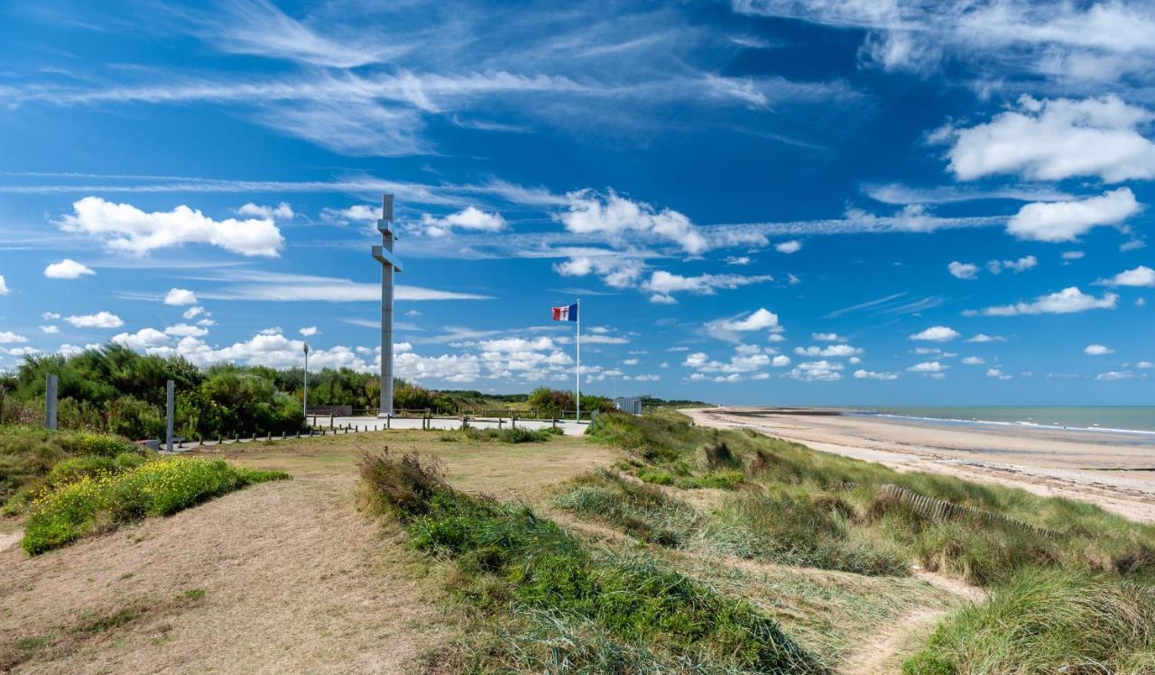 Appt Centre De Courseulles - 100M De La Plage Zewnętrze zdjęcie